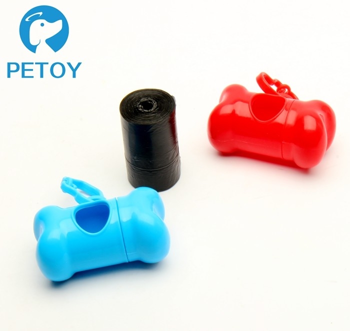 Colorful Degradable Biodegradable Poop Bags Logo Printed 22x32 Cm